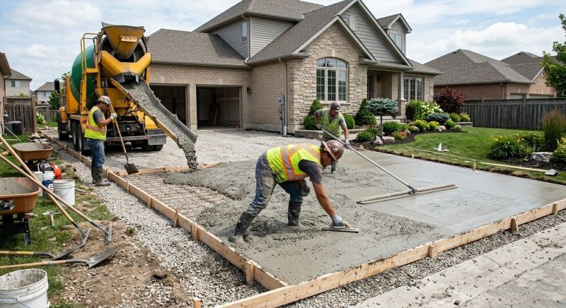 Concrete Installation in Davis County, UT