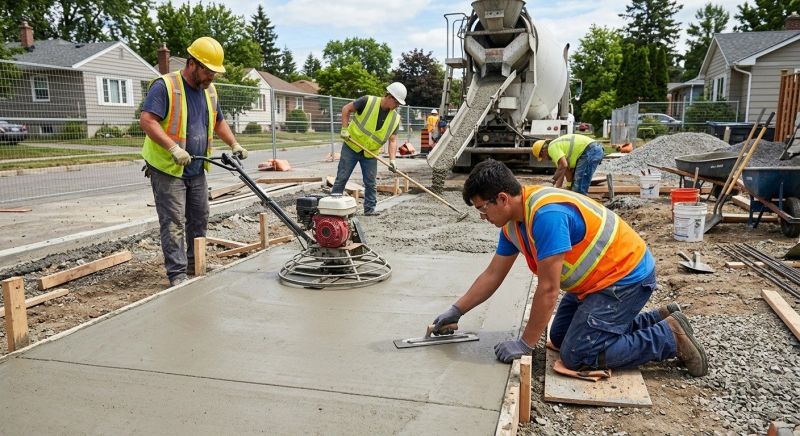 Cement Work in Davis County, UT