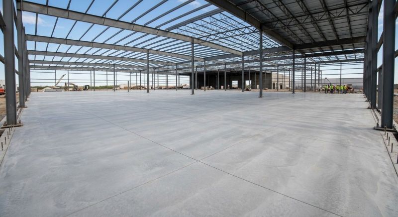 Commercial Slab Installation in Kaysville, UT