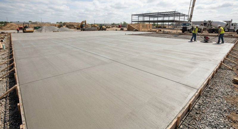Commercial Slab Installation in Davis County, UT