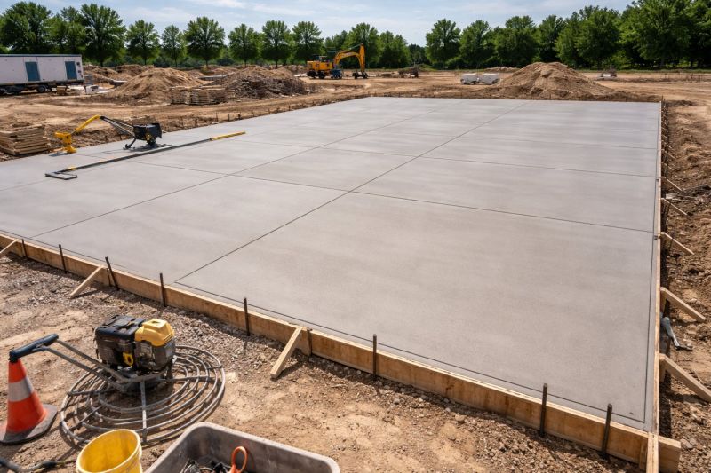 Commercial Slab Installation in Weber County, UT