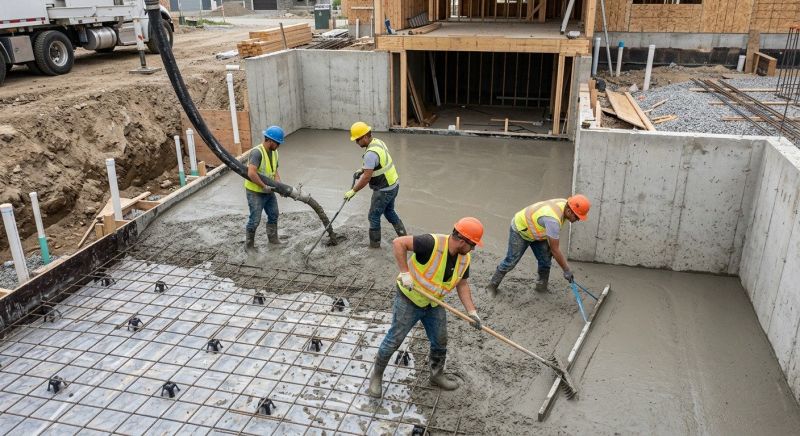 Concrete Basement Pouring in Davis County, UT