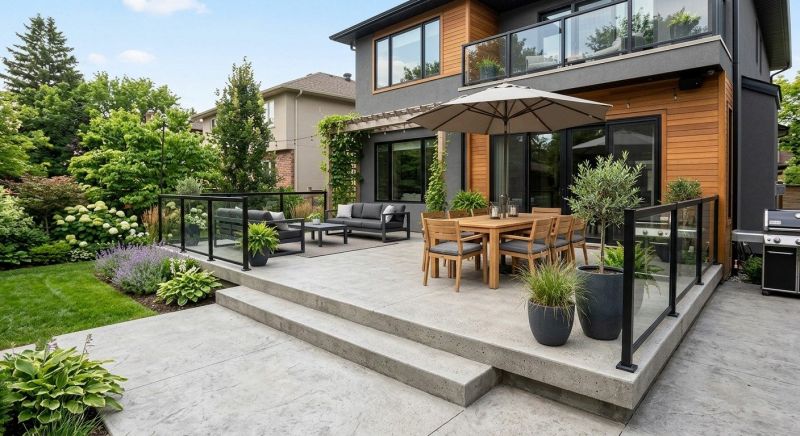Concrete Deck Installation in Centerville, UT