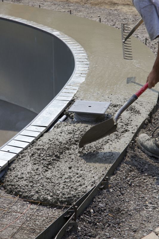 Concrete Deck Pouring in Davis County, UT
