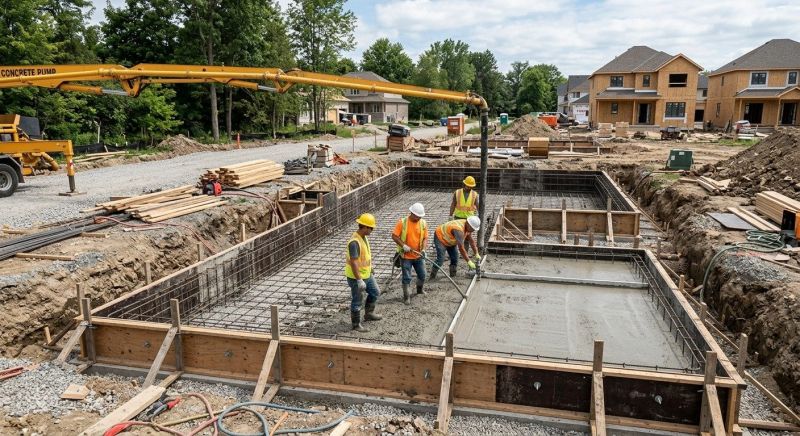 Concrete Foundation Installation in Clearfield, UT