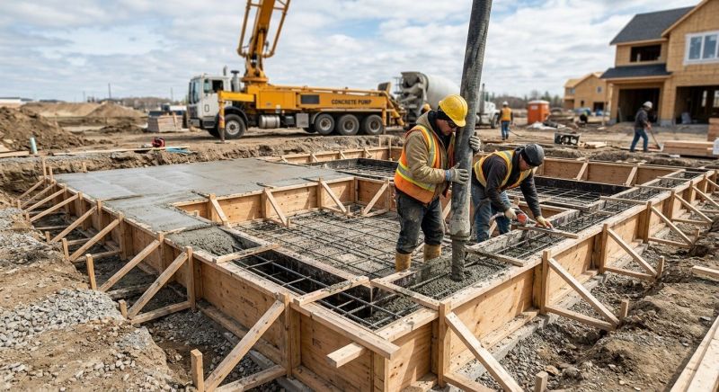 Concrete Foundation Installation in Ogden, UT
