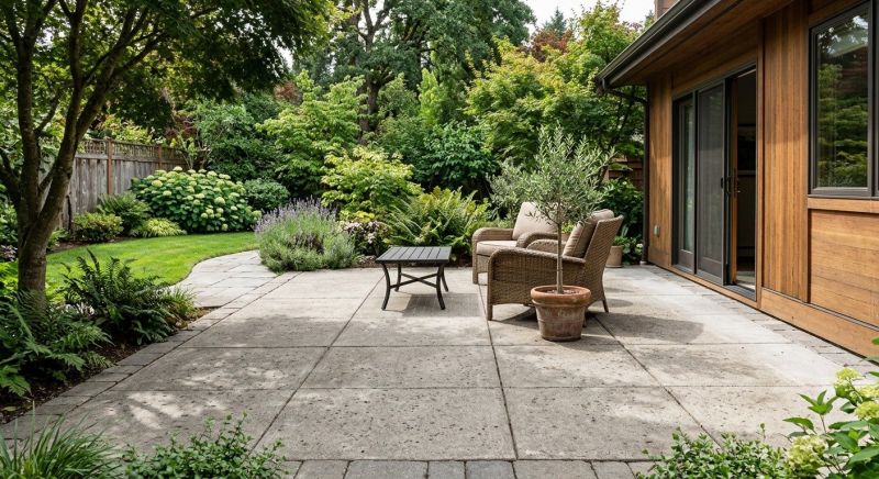 Concrete Patio Renovation in Davis County, UT