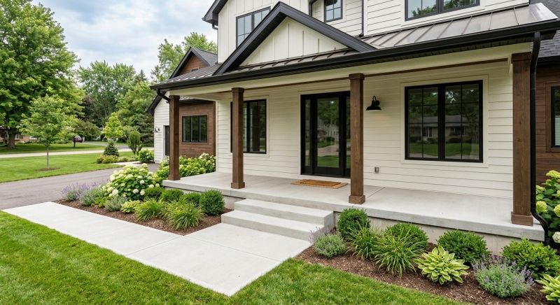Concrete Porch Installation in Weber County, UT