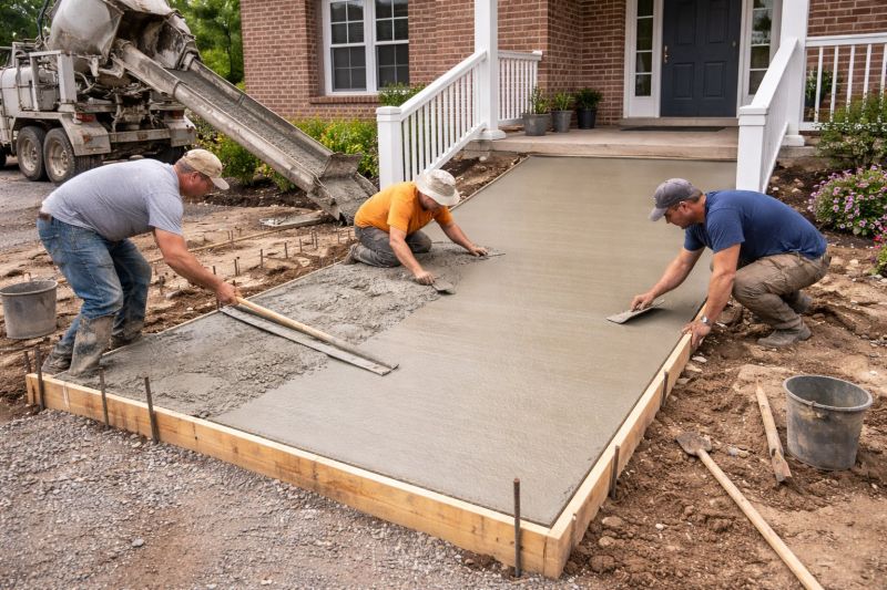 Concrete Ramp Installation in Eden, UT