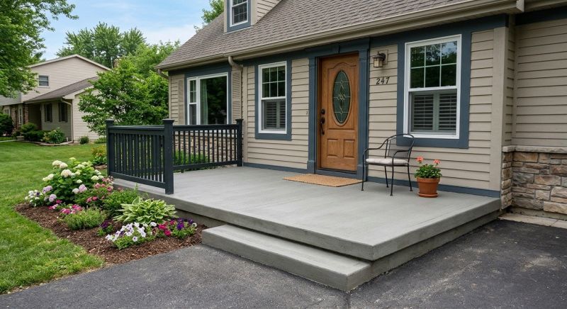 Concrete Ramp Installation in Kaysville, UT