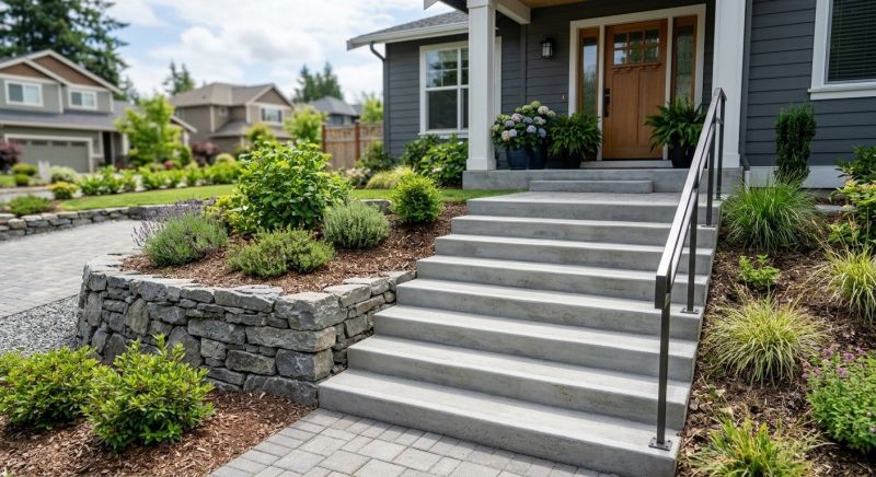 Concrete Ramp Installation in Davis County, UT