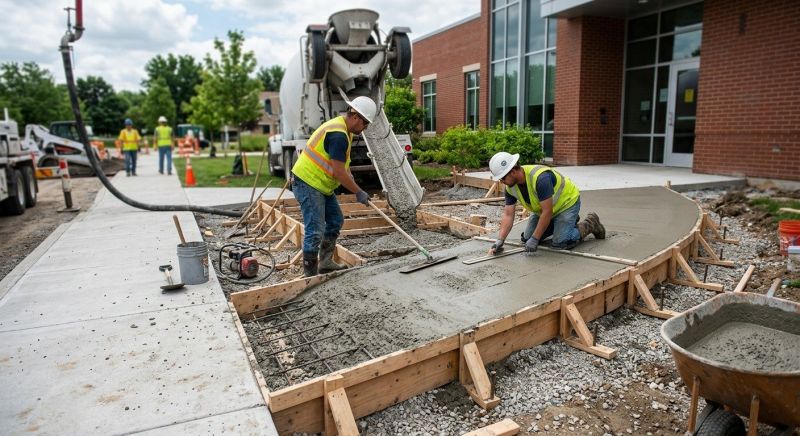 Concrete Ramp Installation in Syracuse, UT