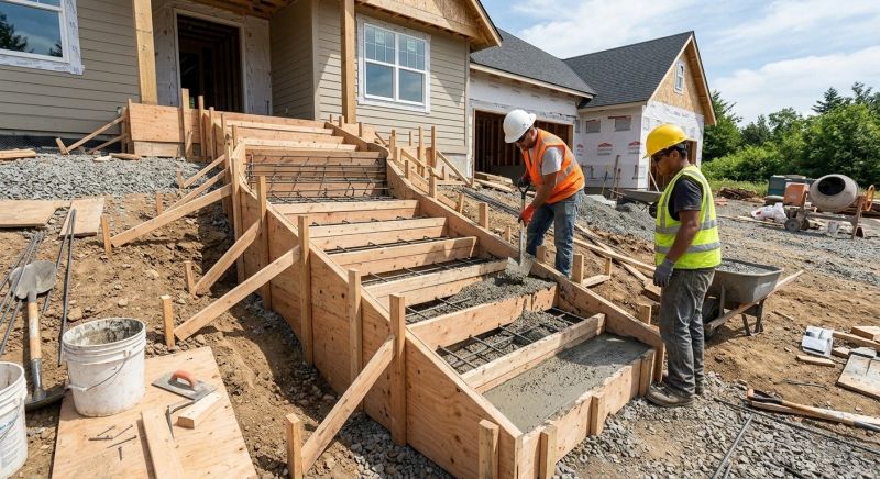 Concrete Stairs Construction in Bountiful, UT