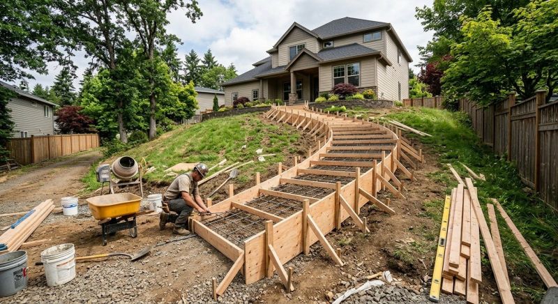 Concrete Stairs Construction in Eden, UT