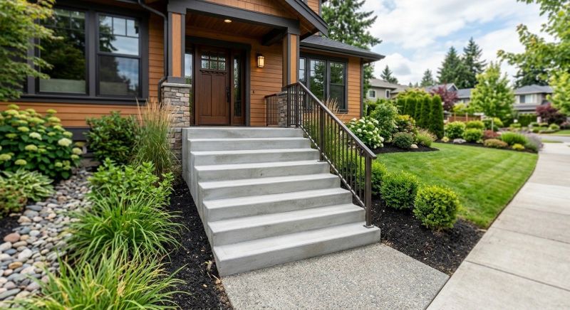 Concrete Stairs Construction in Morgan, UT