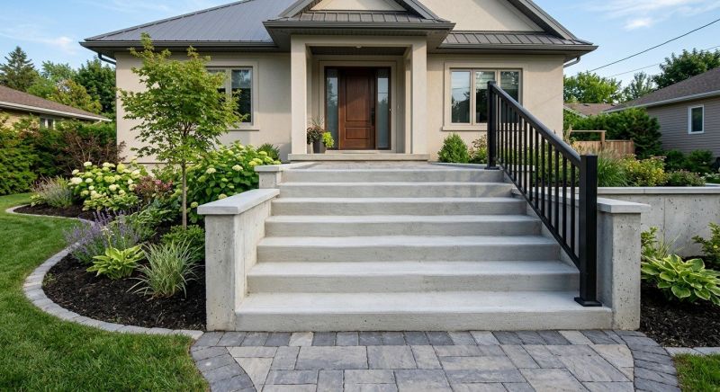 Concrete Stairs Construction in Woods Cross, UT