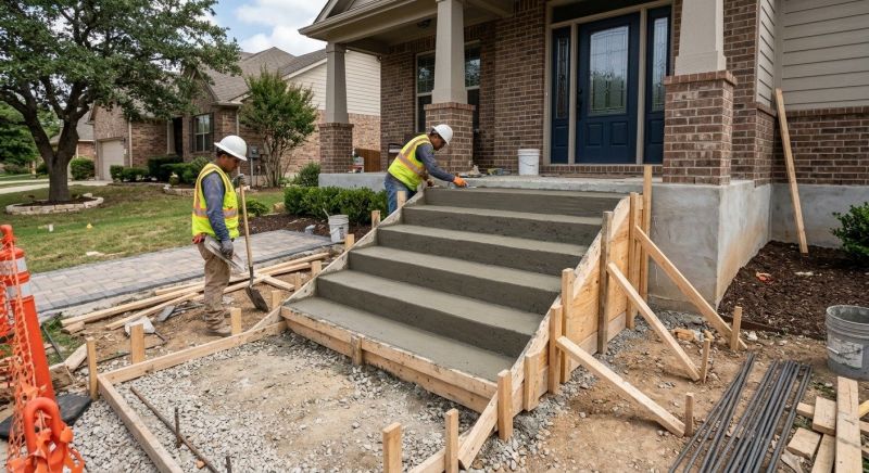 Concrete Stairs Installation in Morgan, UT