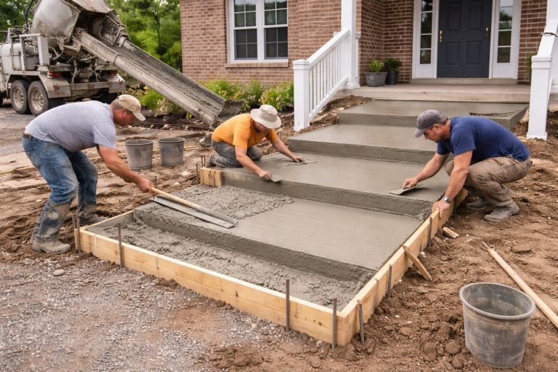 Concrete Stairs Service in Davis County, UT