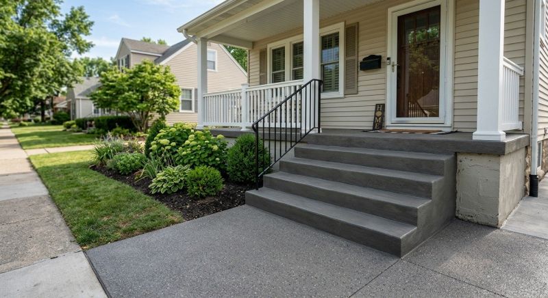 Concrete Steps Replacement in Bountiful, UT
