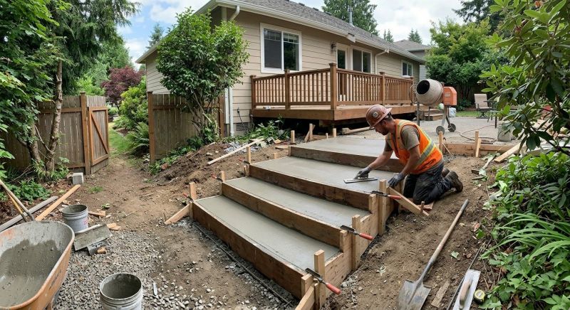 Concrete Steps Replacement in Bountiful, UT