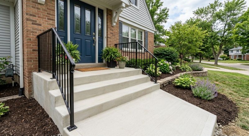 Concrete Steps Replacement in Layton, UT