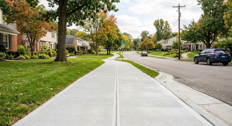 Concrete Walkway Installation in Syracuse, UT