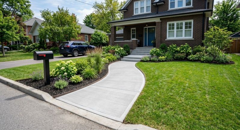 Concrete Walkway Installation in Weber County, UT