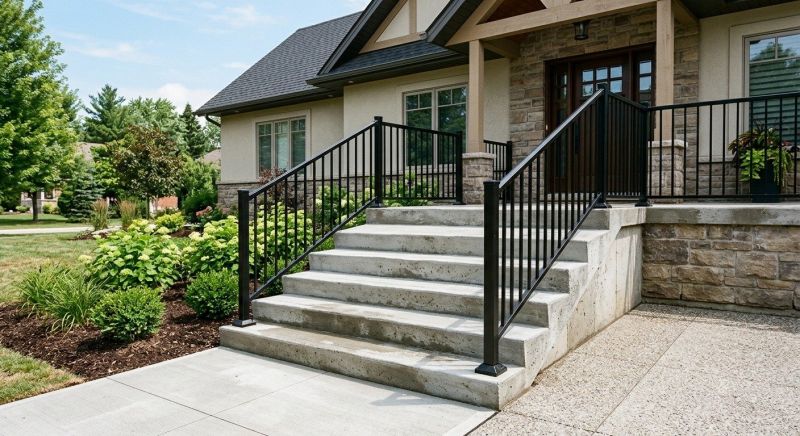 Entryway Stairs Installation in Davis County, UT
