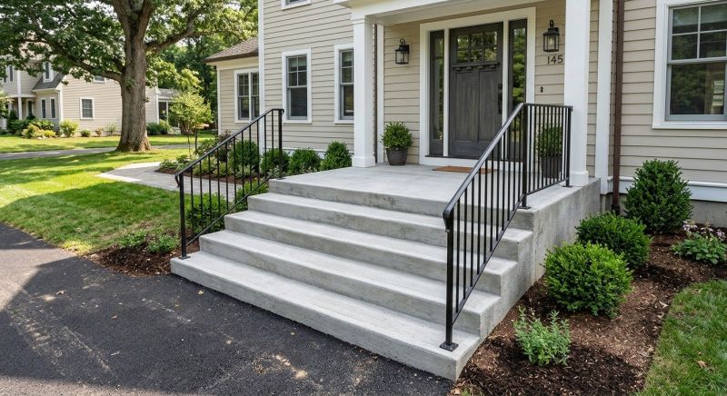 Entryway Stairs Installation in Davis County, UT