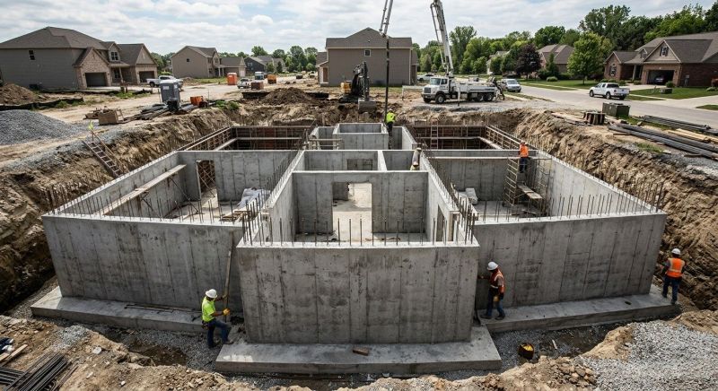 Foundation Construction in North Salt Lake, UT