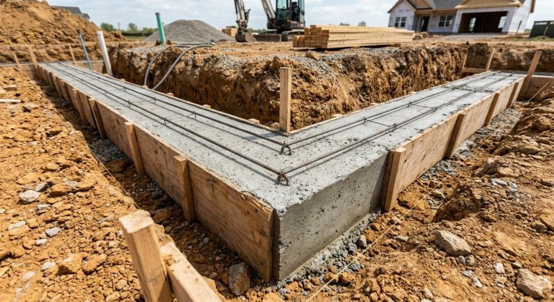 Foundation Footer Installation in Davis County, UT