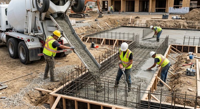 Foundation Wall Pouring in Ogden, UT