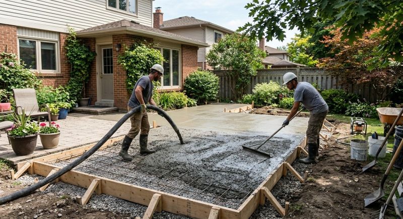 Patio Construction in Syracuse, UT
