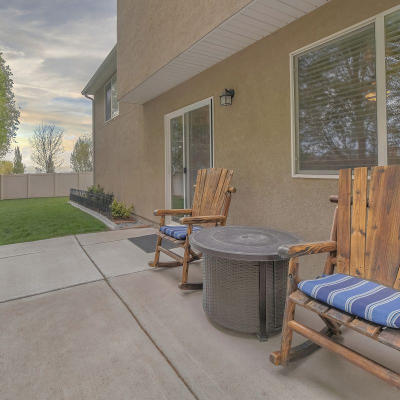 Patio Slab Installation in Davis County, UT