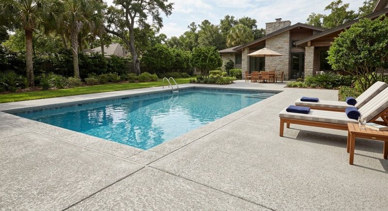 Pool Deck Pouring in Davis County, UT