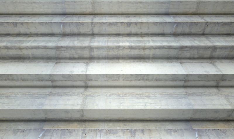 Poured Steps Installation in Centerville, UT