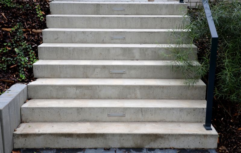 Poured Steps Installation in Eden, UT