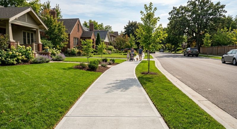 Sidewalk Construction in Centerville, UT