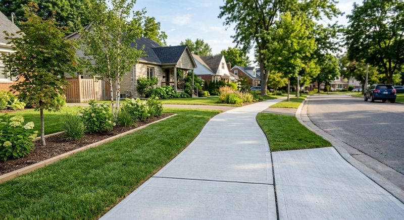 Sidewalk Construction in Clearfield, UT