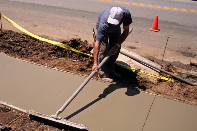 Sidewalk Construction in Huntsville, UT