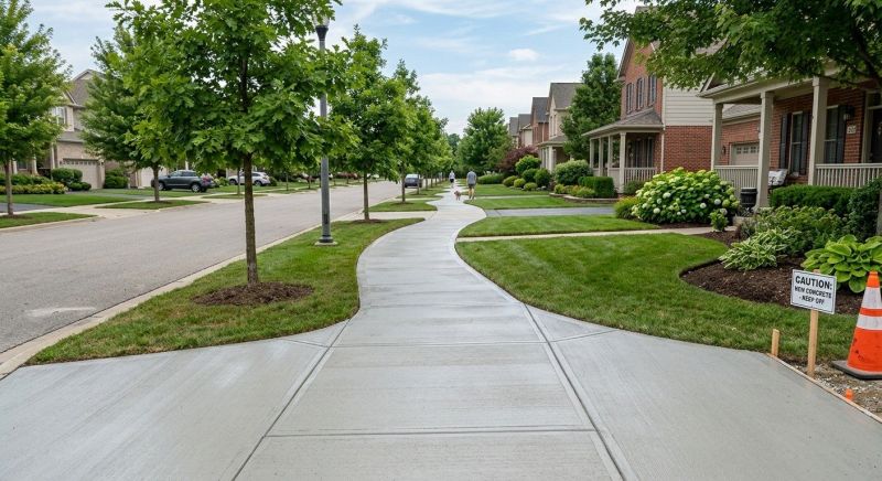 Sidewalk Construction in Davis County, UT