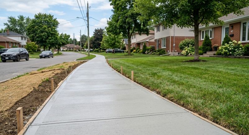 Sidewalk Construction in Syracuse, UT