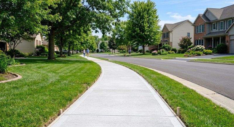 Sidewalk Paving in Farmington, UT