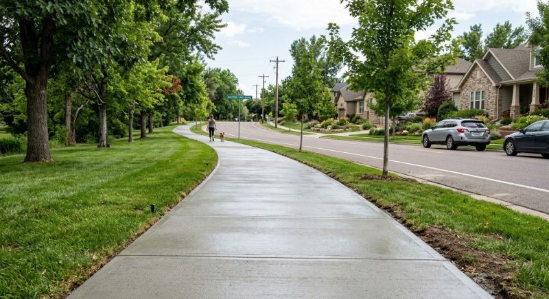 Sidewalk Paving in Davis County, UT