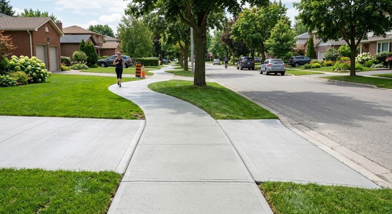 Sidewalk Paving in Morgan, UT