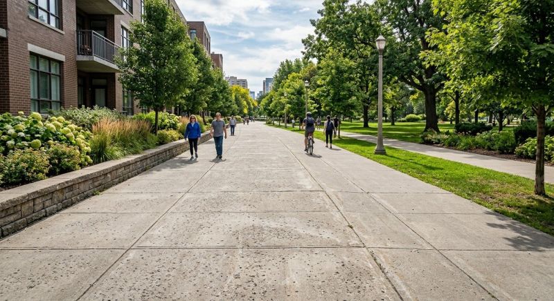 Sidewalk Paving in Syracuse, UT